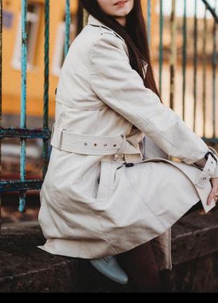 Тренч zara , плащ
