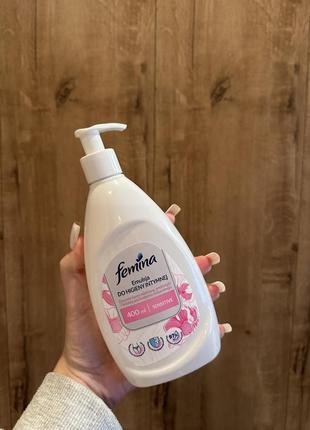 Засіб для інтимної гігієни femina emulsja sensitive protect 400ml