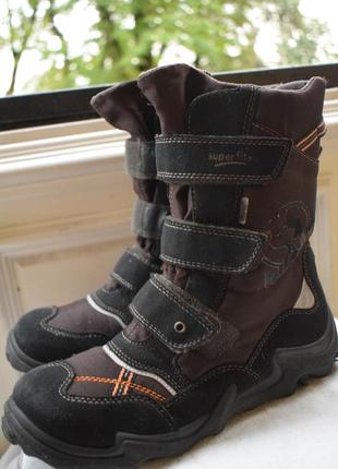 Зимние мембранные ботинки сапоги термосапожки superfit goretex р. 39 25,5 см
