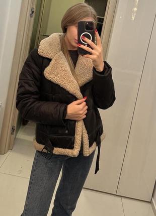Куртка зимова stradivarius