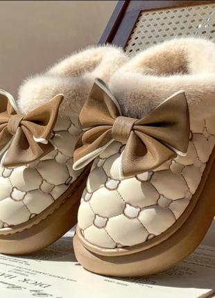 Автоледі жіночі з хутром, дутіки зимові з бантиком, дутики з ведмедиками, дутики,...