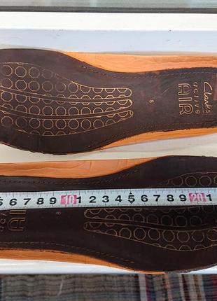 Очень мягкие и легкие кожаные топсайдеры  "clarks", active air. оригинал 42 р6 фото
