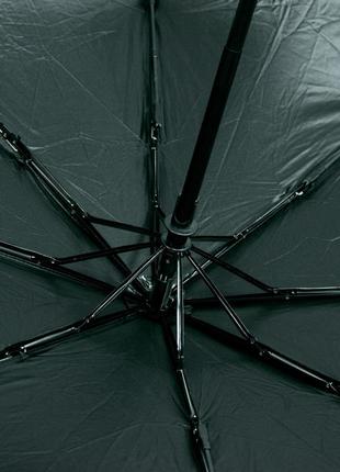 Зонт мужской и женский автомат "super prevent sun 2в1" 95 см, зелено-черный зонтик от дождя и уф-лучей (st)4 фото