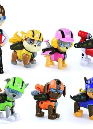 Детский набор щенковый патруль, 7 фигурок, новый