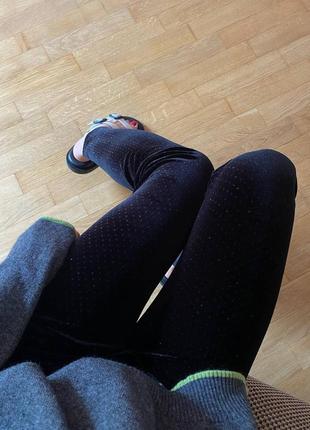 Леггинсы лосины calzedonia велюровые мl