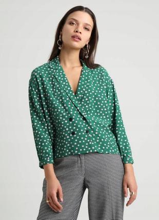 Блуза в горошок