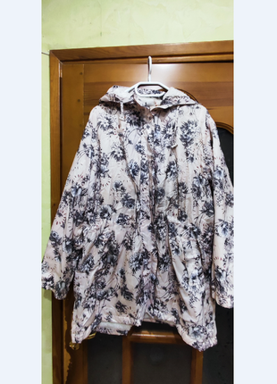 Плащ дождевик утепленный с мехом 20 uk