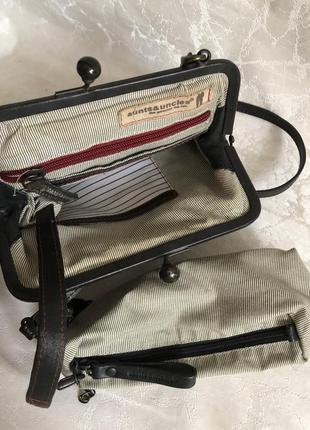 Винтажная школьная сумочка кроссбоди aunts&amp;uncles