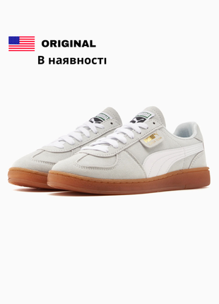 Оригинальные 🇺🇲 кроссовки puma super team suede blue skies white gum