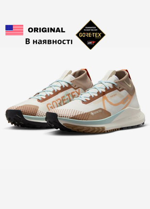 Оригинальные 🇺🇲 мужские кроссовки nike trail 4 pegasus gore-tex brown blue