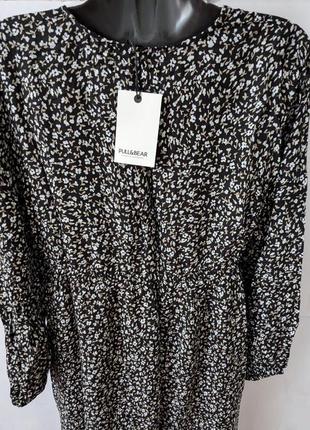 Сукня pull&bear zara,плаття,нарядна,літня,пишна,офісна,коктейльна,вечірня,в квіти,платя,сукенка