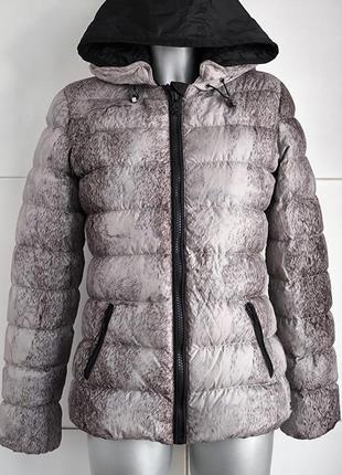 Куртка , пуховик maison scotch з абстрактним принтом