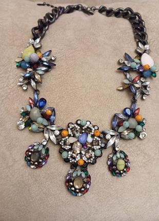 Колье zara