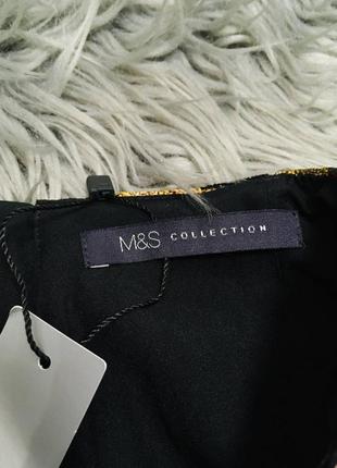 Жаккардовая юбка marks &amp; spencer м 3