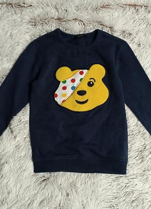 Теплый свитшот. на флисе