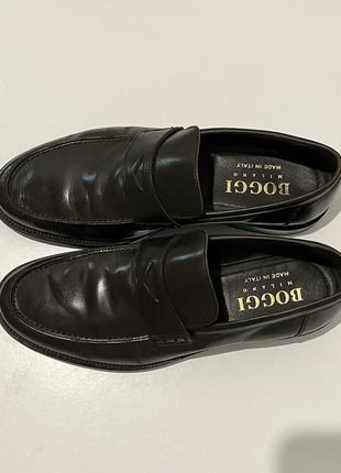 Шкіряні лофери boggi milano7 фото