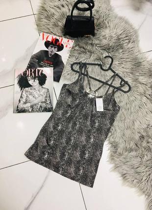 Майка принт питон