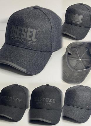 Бейсболка  теплая diesel