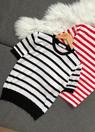 Футболка в смужку zara