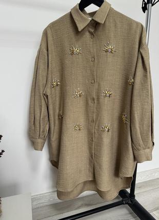 Рубашка удлиненная10 фото