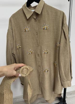 Рубашка удлиненная2 фото