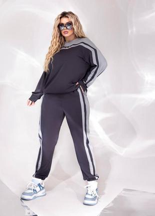 Костюм двійка лампас3 фото