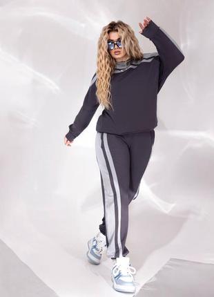 Костюм двійка лампас5 фото