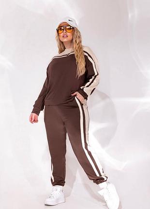 Костюм двійка лампас9 фото