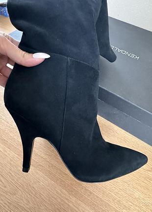 Сапоги замшевые kendall &amp; kaily