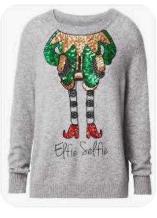 Джемпер рождественски-новогодний h&m. 687