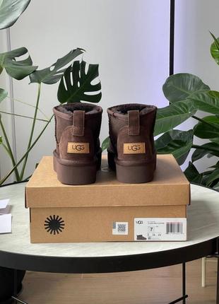 Уггі ugg ultra mini platform chocolate