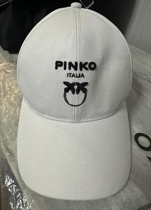 Нова! кепка біла pinko