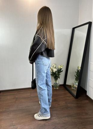 Дублянка pull&bear курточка авіатор дубленка пулл беар пул бир жакет2 фото