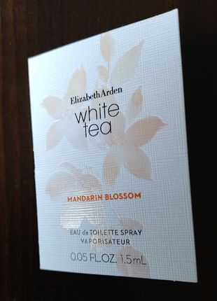 White tea mandarin blossom elizabeth arden туалетная вода