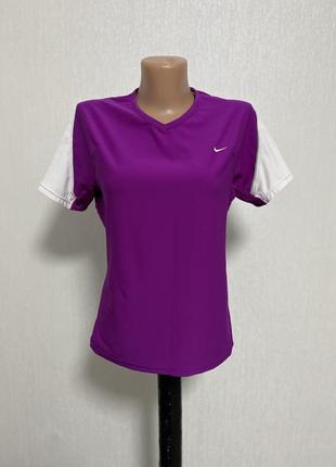 Спортивная футболка nike fit dry футболка для занятий спортом фитнесом дышащая футболочка наиски
