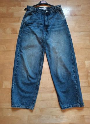 Джинси bershka baggy 34 р.
