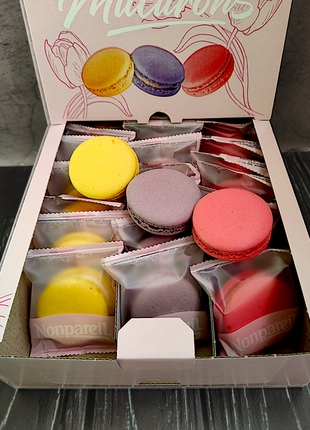 Тістечко макаронс nonpareil 24 шт