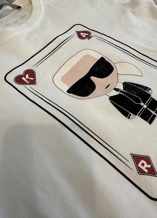 Футболка karl lagerfeld