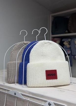 Шапка осіння hugo, шапка hugo boss