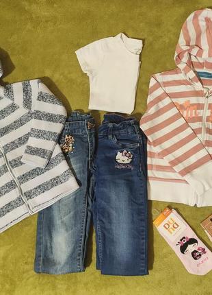 Комплект/лот вещей для девочки 3 года