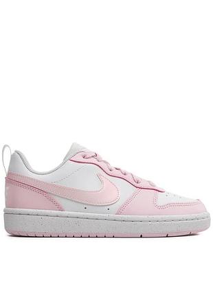 Кросівки nike court borough low recraft рожеві