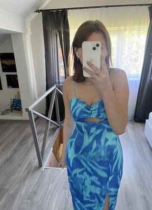 Платье bershka