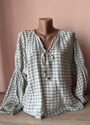 Сорочка в клітинку zara