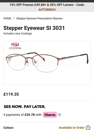 Оправа окуляри stepper  si 3031 6