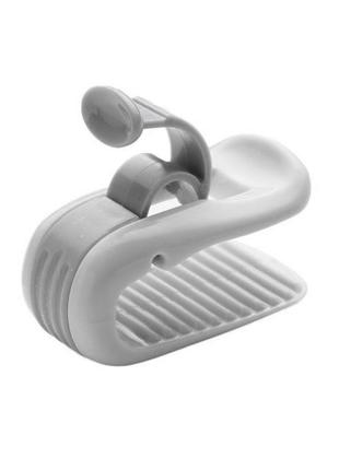 Пластикові затискачі, кліпси для підковдра. упаковка 6 шт. рожеві pl