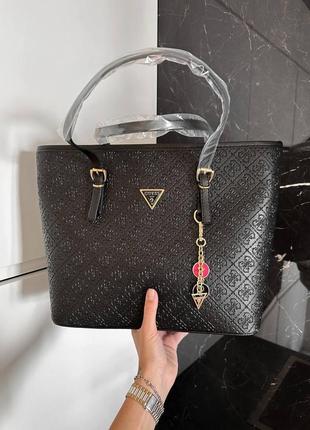 Guess shopper black 35*29