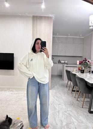 Стильное худи с капюшоном zara