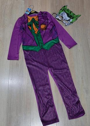 Костюм halloween 4-5-6-7-8-9-10. джокер joker карнавальний хелловін хеловін хеллоуін хелоуін хеллоуїн хелоуїн гелловін геловін новорічний george