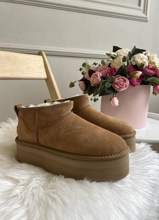 Чоботи, ботинки ugg classic platform