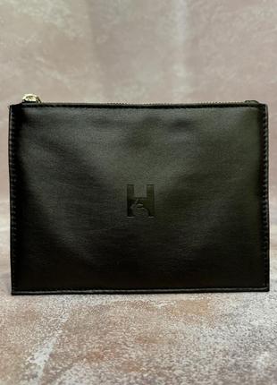 Hourglass - vegan leather makeup clutch - косметичка - клатч для косметики